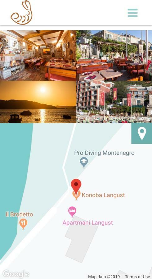 Апартаменты Langust - Free Parking Свети-Стефан Экстерьер фото